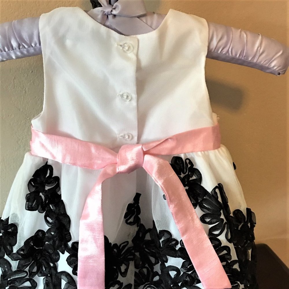 RARE EDITIONS Baby Girl Dress | 6-9M - Picture 5 of 10